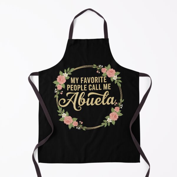 Item preview, My Favorite People Call Me Abuela designed and sold by DemureArtsy.