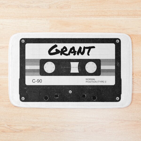 Item preview, Grant Name Cassette Tape designed and sold by musicgeniusart.