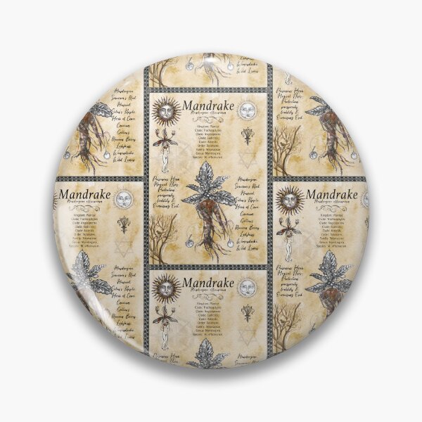 Item preview, Botanical Illustration of the Mandrake plant designed and sold by FanitsaArt.