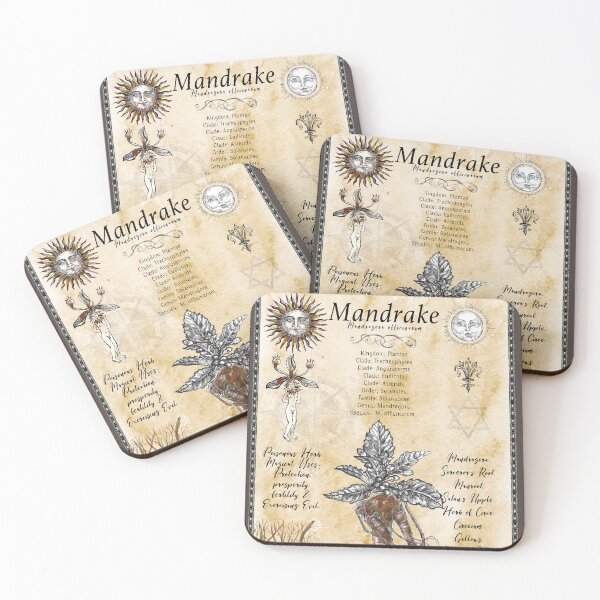 Item preview, Botanical Illustration of the Mandrake plant designed and sold by FanitsaArt.