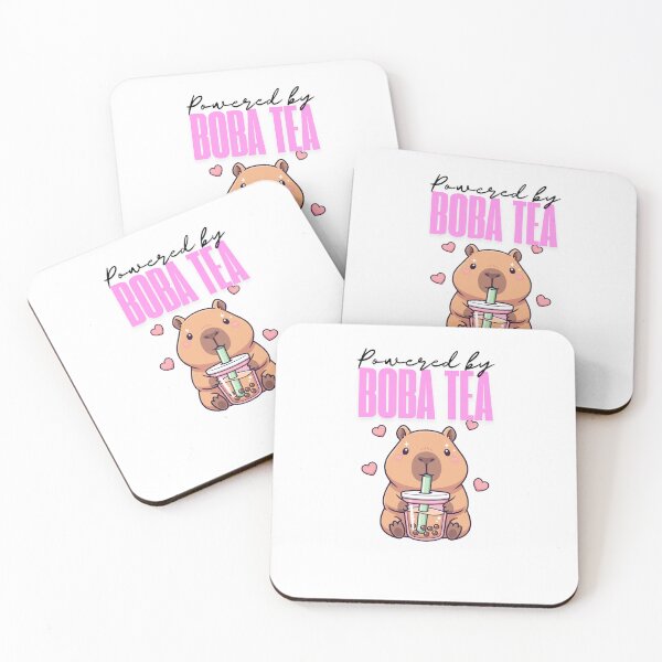Item preview, Capibara loves boba tea designed and sold by isa66belle.