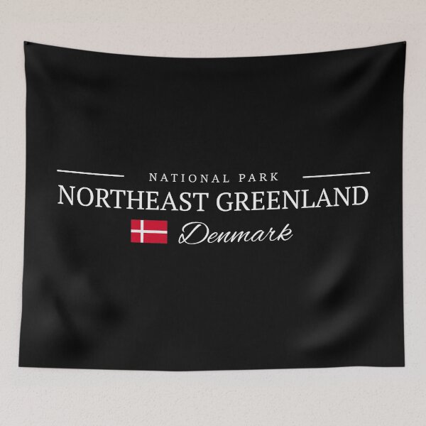 Item preview, Northeast Greenland National Park - Denmark  designed and sold by StudioRedKoala.