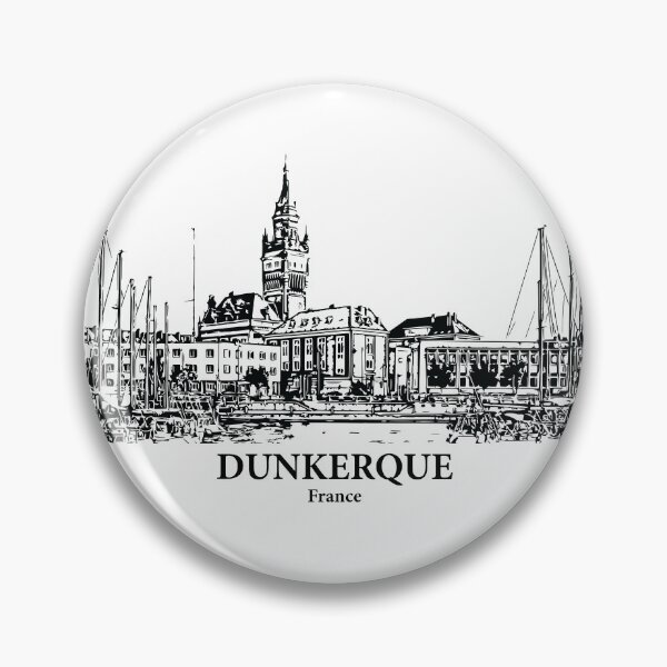 Item preview, Dunkerque - France designed and sold by Lakeric Cityscapes.