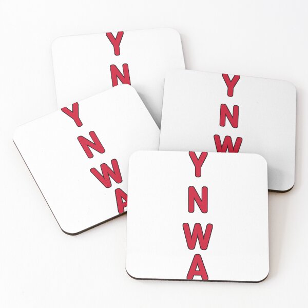 Artikelvorschau, YNWA Red Football Fan Chant Typografie entworfen und verkauft von Everlastingxyz.