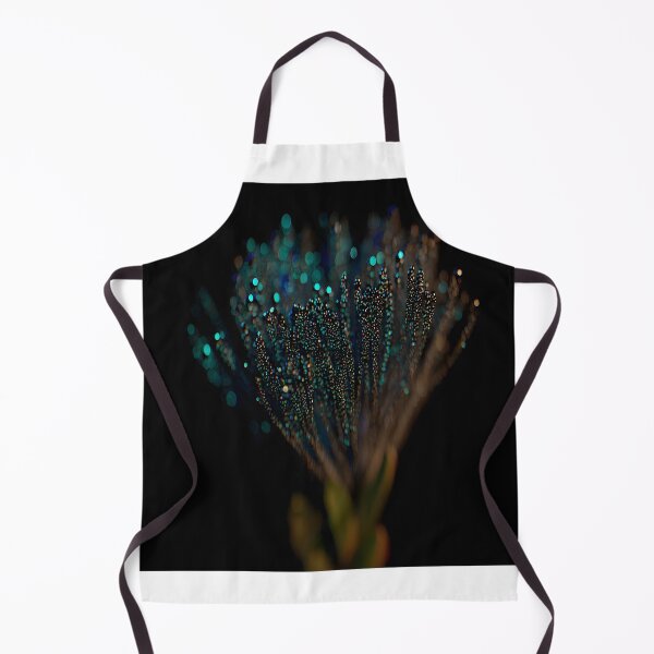 Item preview, Glowing Fiber Macro – Abstract Teal Light Art designed and sold by miletes17Studio.