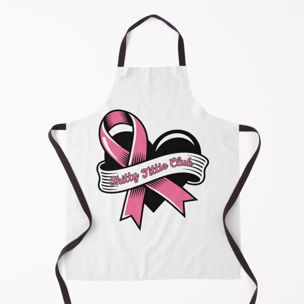 Item preview, Shitty Tittie Club Pink Ribbon Heart Design designed and sold by PROPera-design.