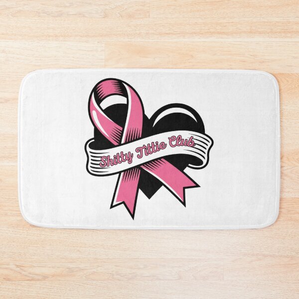 Item preview, Shitty Tittie Club Pink Ribbon Heart Design designed and sold by PROPera-design.