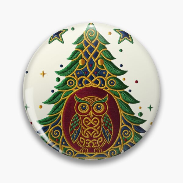 Item preview, The Owl's Christmas Tree designed and sold by Ciervo Primavera.