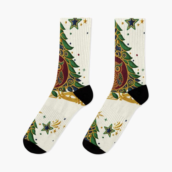 Item preview, The Owl's Christmas Tree designed and sold by Ciervo Primavera.