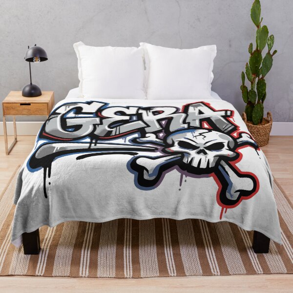 Item preview, Gera Graffiti Skull Thuringia Style designed and sold by drizzd.