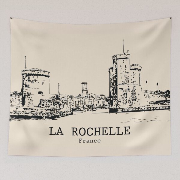Item preview, La Rochelle - France designed and sold by Lakeric Cityscapes.