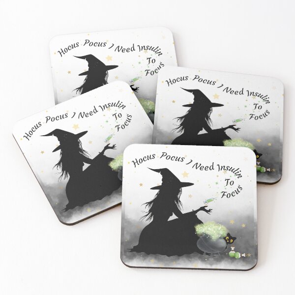 Item preview, Hocus Pocus I Need Insulin to Focus | Witchy Vibes designed and sold by PROPera-design.