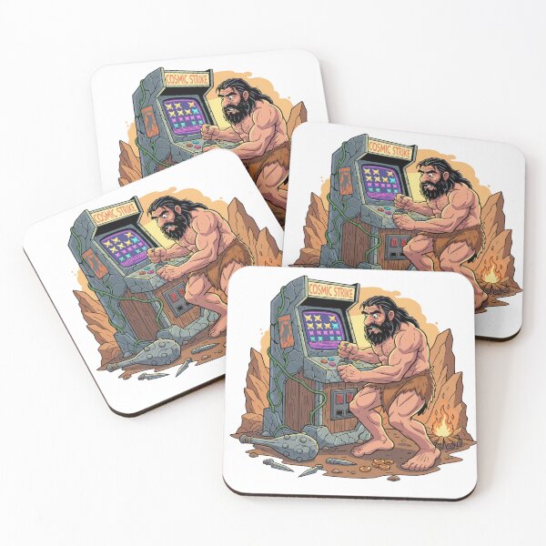 Item preview, Caveman – Retro Arcade Mashup designed and sold by alfredodesign.