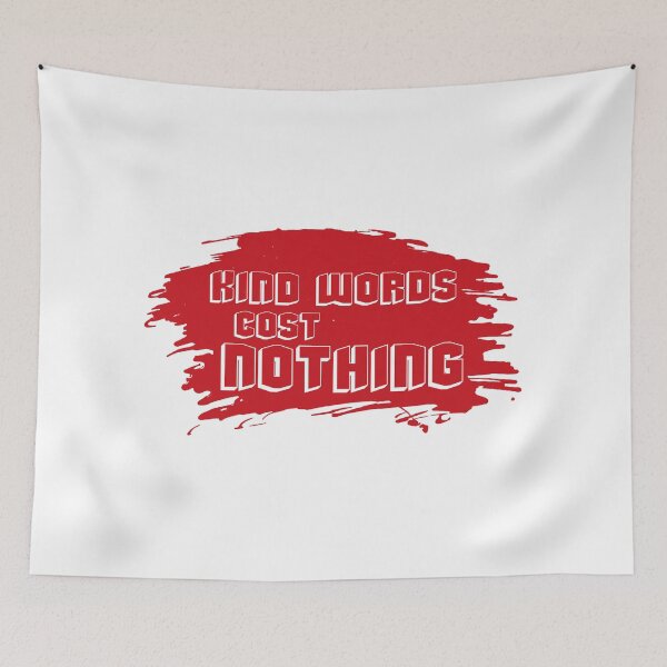 Item preview, kind words cost nothing designed and sold by ScOrPiOn sHoP.