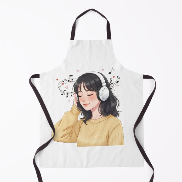 Item preview, Aesthetic Music LoverSweet Melodies & Headphone Lover IllustrationSoft Sweaters. designed and sold by ZyVoAli.