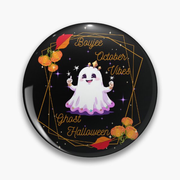 Item preview, Boujee October Vibes Ghost Halloween – Cute Aesthetic Design designed and sold by PROPera-design.