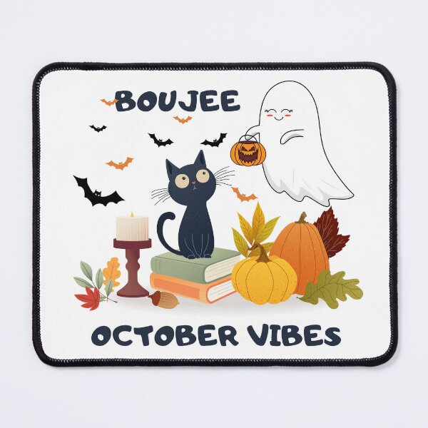 Item preview, Boujee October Vibes Ghost Halloween Cute Design designed and sold by PROPera-design.