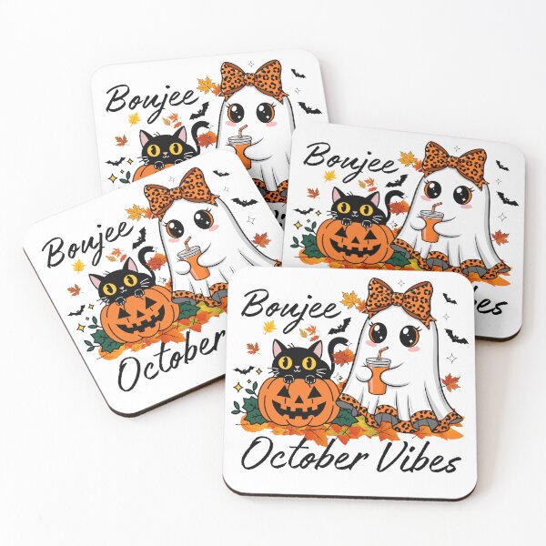 Item preview, Boujee October Vibes Ghost Halloween Design designed and sold by PROPera-design.