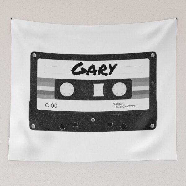 Item preview, Gary Name Cassette Tape designed and sold by musicgeniusart.