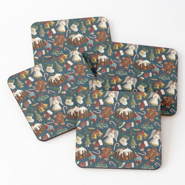 Item preview, Classic Christmas - Blue designed and sold by emilyhattonillu.