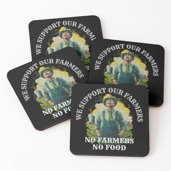 Item preview, We Support Our Farmers No Farmers No Food So God Made a Farmer Gifts for Farmers designed and sold by ChillFabric.