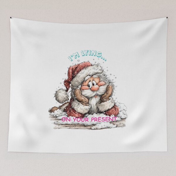 Artikelvorschau, Niedliches Weihnachtsmann-Design entworfen und verkauft von Chubbyunicorncreations.