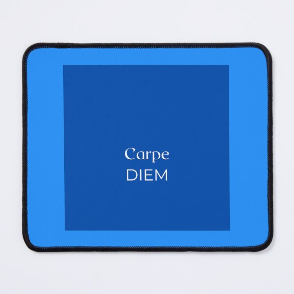 Item preview, Carpe Diem – Seize the Day in Blue designed and sold by Totinu.