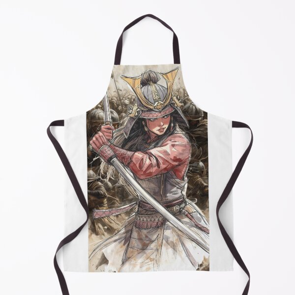 Item preview, Female samurai in the battle field designed and sold by OniBladeStudio.