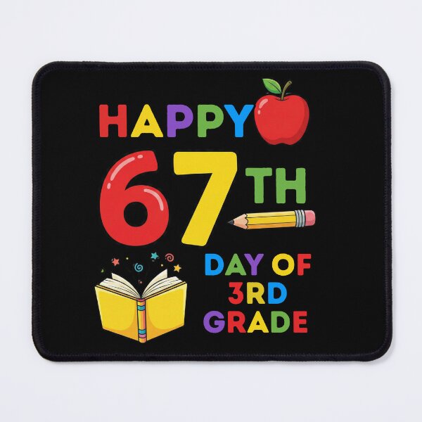 Item preview, Happy 67th Day of 3rd Grade Celebration designed and sold by MotivaChic.