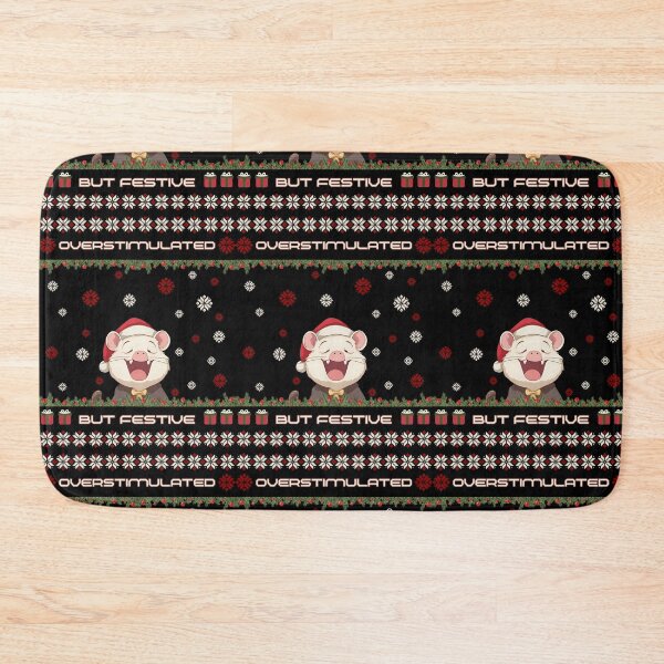 Item preview, Overstimulated But Festive | Ugly Sweater Style Opos Christmas designed and sold by PROPera-design.