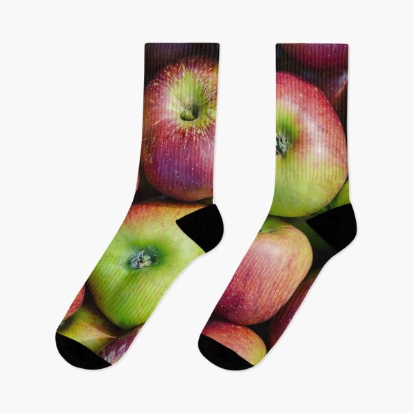Item preview, A pile of fresh, colorful apples designed and sold by Marcu Ioachim.