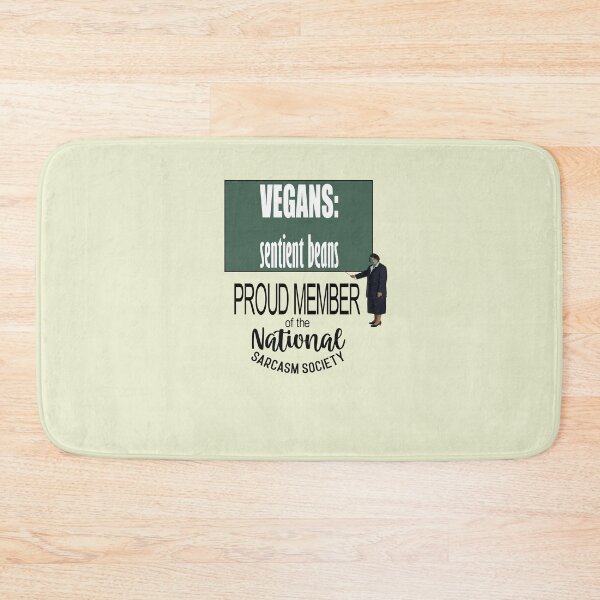 Item preview, Vegans - Sentient Beans Sarcastic Quote designed and sold by taiche.