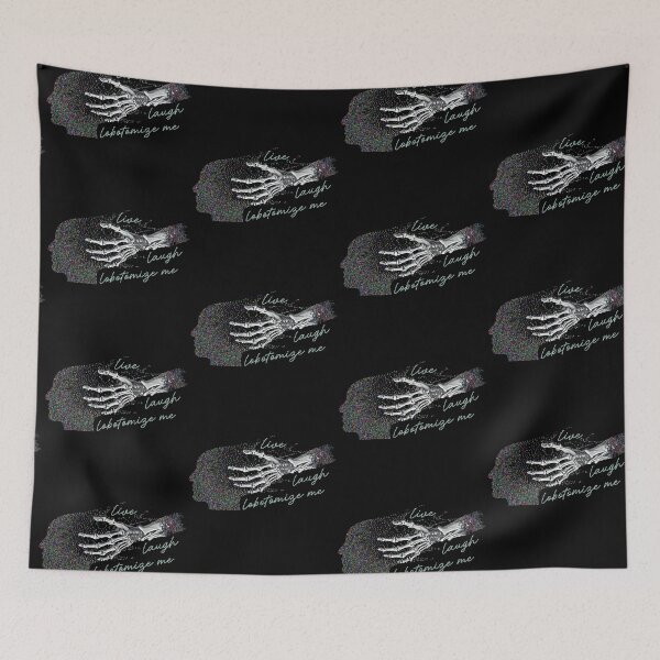 Item preview, Live Laugh Lobotomize Me – Cyber Surreal Digital Art designed and sold by PROPera-design.