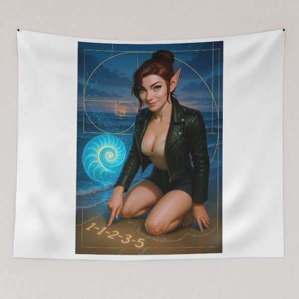 Item preview, Fortunate Valentina Fibonacci   designed and sold by CathryneDelamort.