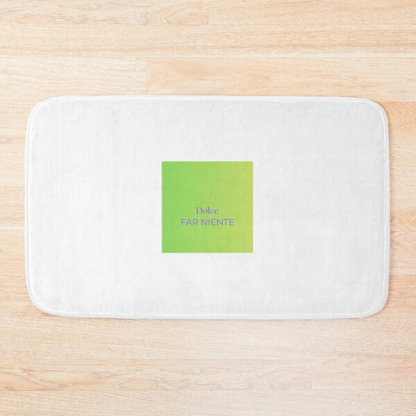 Item preview, Dolce Far Niente – Sweet Idleness in Green & Gold designed and sold by Totinu.