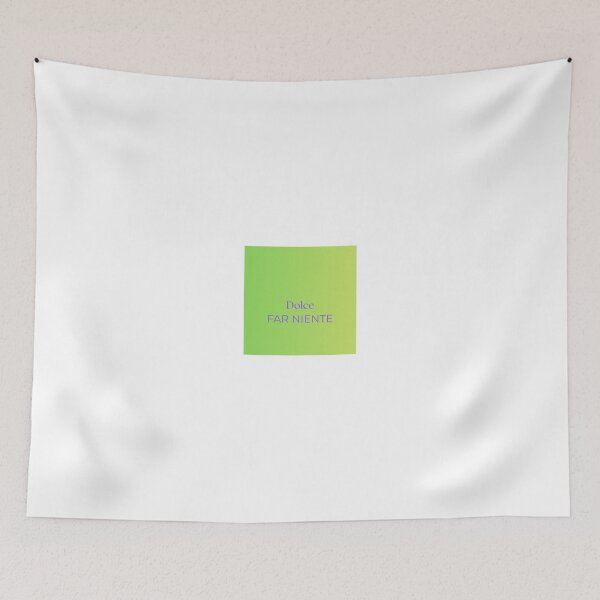 Item preview, Dolce Far Niente – Sweet Idleness in Green & Gold designed and sold by Totinu.