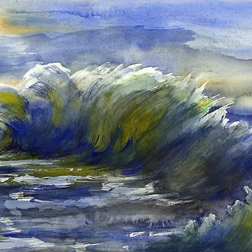 Artwork thumbnail, Wave Three by Randy Sprout Fine Art