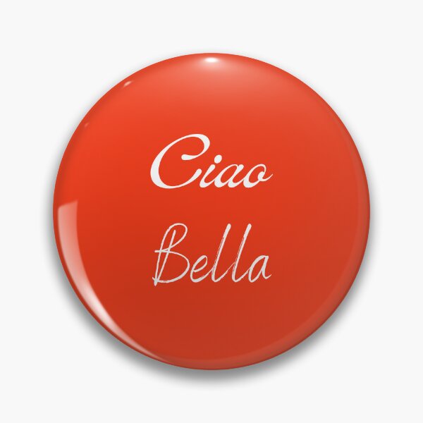 Item preview, Ciao Bella – Classic Charm in Red & White designed and sold by Totinu.