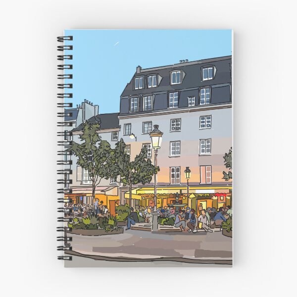 Item preview, Place Contrascarpe, Paris designed and sold by SCAartwork.