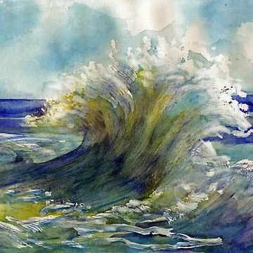 Artwork thumbnail, Wave by Randy Sprout Fine Art