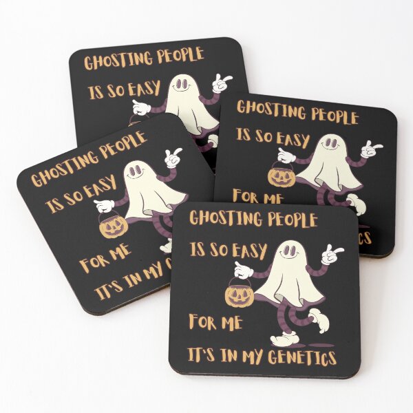 Item preview, Ghosting People Is So Easy For Me It’s In My Genetics | Halloween Design designed and sold by PROPera-design.
