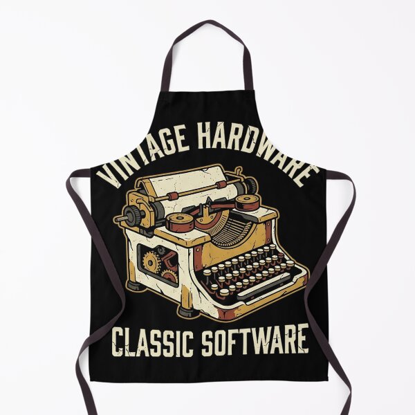 Item preview, Retro Typewriter Geek Design – Vintage Tech Humor designed and sold by Dewer Shop.