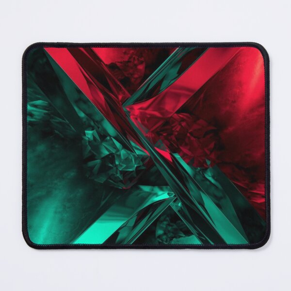 Item preview, Crimson & Emerald Crystal Geometry designed and sold by Harmonic_Layers.