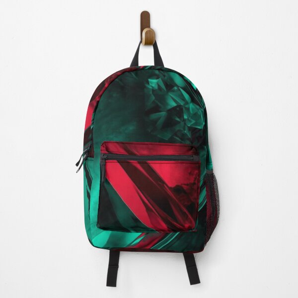 Item preview, Crimson & Emerald Crystal Geometry designed and sold by Harmonic_Layers.