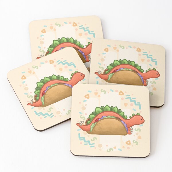 Item preview, Dino Taco designed and sold by Khotekmei.