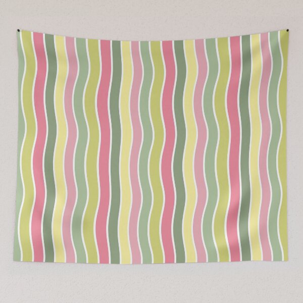 Item preview, Pastel Retro Squiggles designed and sold by Willow & Grace Designs.