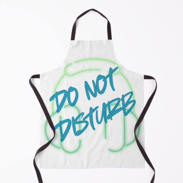 Item preview, Head phones on? Do Not Disturb Green designed and sold by Messy Artist Designs.