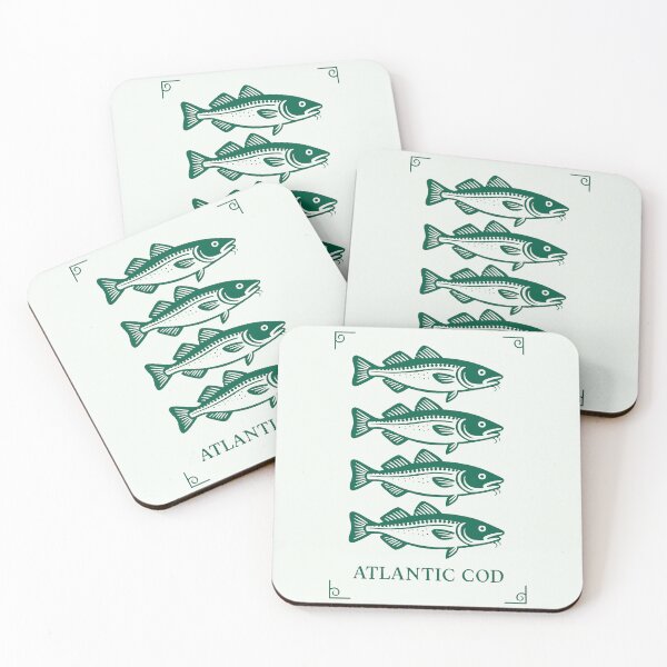 Item preview, Stacked Atlantic Cod designed and sold by PrintSmithArt.