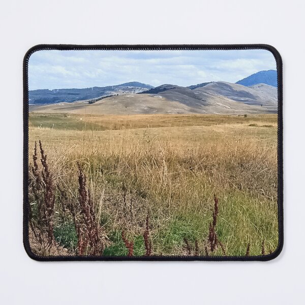 Item preview, Grass plateau with wildflowers in Montenegro designed and sold by TheArtofHeart.