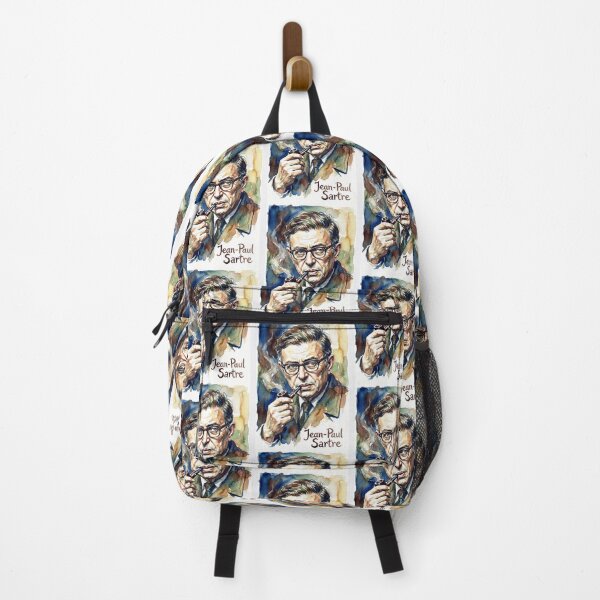Item preview, Jean Paul Sartre Existentialist Thinker designed and sold by Sarcastic designs.